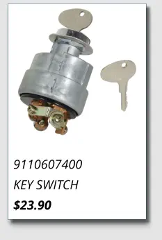 9110607400 KEY SWITCH $23.90