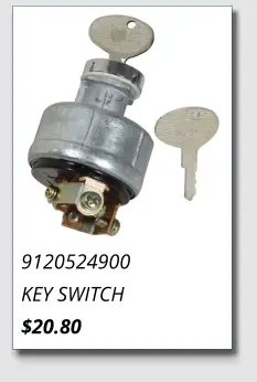 9120524900 KEY SWITCH $20.80