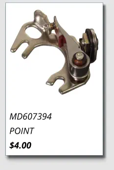 MD607394 POINT $4.00