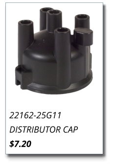 22162-25G11 DISTRIBUTOR CAP $7.20