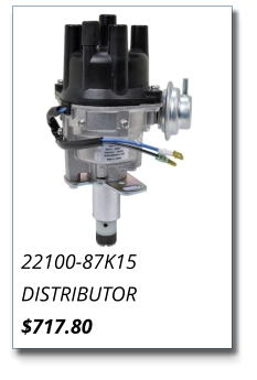 22100-87K15 DISTRIBUTOR $717.80