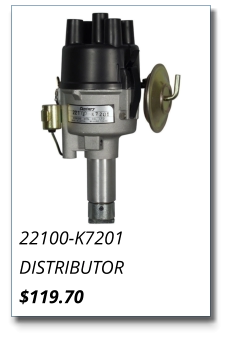 22100-K7201 DISTRIBUTOR $119.70