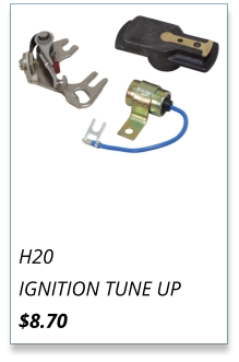 H20 IGNITION TUNE UP $8.70