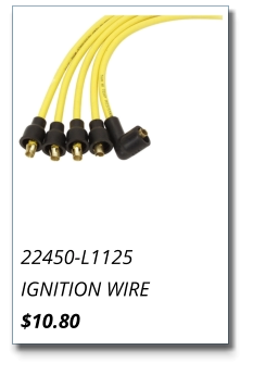 22450-L1125 IGNITION WIRE $10.80