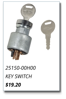 25150-00H00 KEY SWITCH $19.20