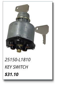 25150-L1810 KEY SWITCH $31.10