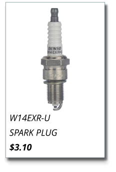 W14EXR-U SPARK PLUG $3.10