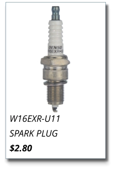 W16EXR-U11 SPARK PLUG $2.80