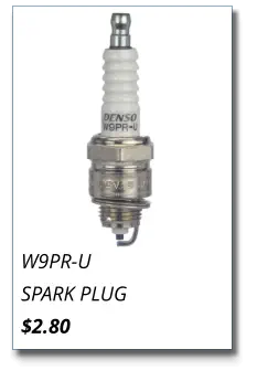 W9PR-U SPARK PLUG $2.80