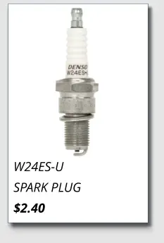 W24ES-U SPARK PLUG $2.40