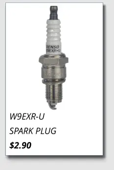 W9EXR-U SPARK PLUG $2.90