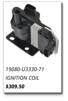 19080-U3330-71 IGNITION COIL $309.50