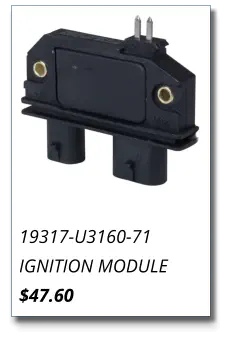 19317-U3160-71 IGNITION MODULE $47.60