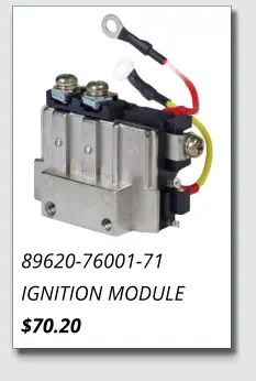 89620-76001-71 IGNITION MODULE $70.20