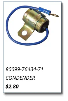 80099-76434-71 CONDENDER $2.80