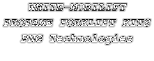 WHITE-MOBILIFT PROPANE FORKLIFT KITS PNG Technologies