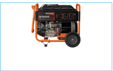 Generac Natural Gas Kit Model GP8000E | GP8000 | GP7500E | GP7500  GP7000E | GP7000 | GP6500E | GP6500 GP5500E | GP5500 | XT8000E | XT8000