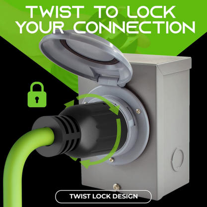 30 amp twist lock connection