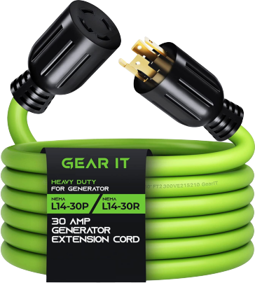Generator extension cords