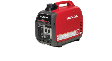 Honda Propane kit Models EU22000i & EU2000i inverter