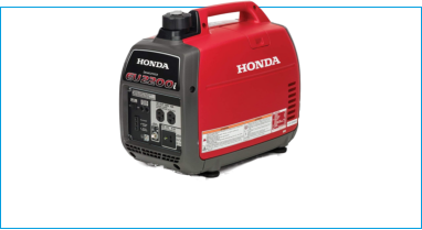 Honda Natural Gas kit Models EU2200i & EU2000i inverter