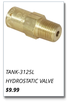 TANK-3125L HYDROSTATIC VALVE $9.99