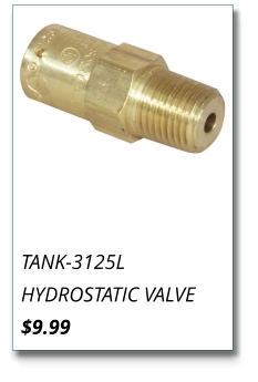 TANK-3125L HYDROSTATIC VALVE $9.99