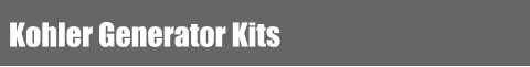 Kohler Generator Kits