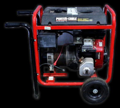 Porter cable 8000 watt generator