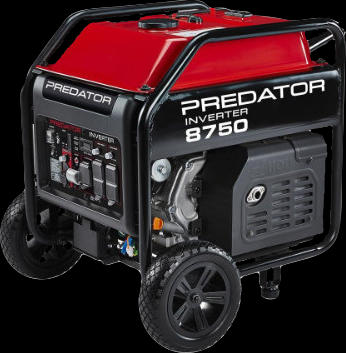 Predator 8750 watts generator