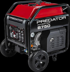 Predator 8750 watts generator