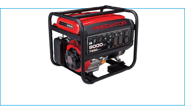 Predator Propane Kit 9000 Watt with the metal air cleaner box assy