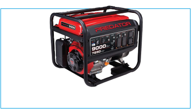 Predator Propane Kit 9000 Watts with the Metal air cleaner box assy