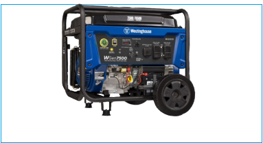 Westinghouse Natural Gas Kit Model WGen 7500 watts