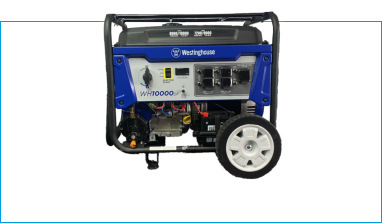 Westinghouse Propane kit Models WH10000DF watts